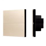 Панель кнопочная SMART-DMX512-801-22-4G-4SC-DIM-IN Gold (230V, 2.4G) (IARL, IP20 Пластик, 5 лет) 039313 Arlight