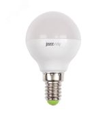 Лампа светодиодная LED 9Вт Е14 теплый матовый шар 2859570A JazzWay