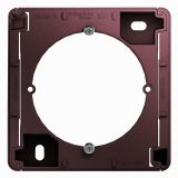 GLOSSA коробка для наружного монтажа баклажановый GSL001100 Systeme Electric