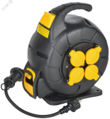 TWIST Катушка УК10 2P+PE/10м 3х1,5мм2 КГ автосм. IP44 IEK TW-KP27-16-04-10-44 IEK