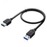 Удлинитель USB 3.0 AM на AF, 2 м., черный 1000700545 Greenconnect