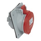 Розетка встраиваемая - 32А - 3К+З - 380 В - IP 44 090165 Legrand