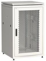 Шкаф сетевой 19' LINEA N 18U 800х800мм перфорированная передняя дверь задняя металлическая серый LN35-18U88-PM ITK