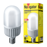 Лампа светодиодная LED 45вт Е40 белый 18868 Navigator Group