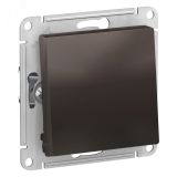 Переключатель одноклавишный ATLASDESIGN схема 6 10АХ механизм мокко ATN000661 Systeme Electric