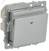 BRITE Выключатель карточный 30А ВС10-1-8-БрА алюминий IEK BR-V11-0-10-K47 IEK