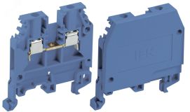Клемма ЗНИ-2.5мм.кв синяя без маркировки YZN10-002-K07 IEK