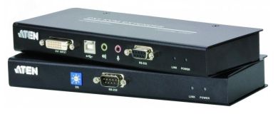 Удлинитель KVM 60 метров, DVI-D, USB, аудио, 1920 x 1200 1000188989 Aten