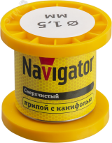 Припой 93 080 NEM-Pos02-63K-1.5-K50 (ПОС-63, катушка, 1.5 мм, 50 гр) 25558 Navigator Group