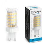Лампа светодиодная LED 11вт 230в G9 дневной капсульная 38151 FERON