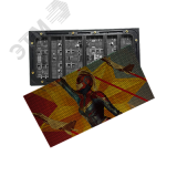 Экран светодиодный для помещений 320х160 мм, 172х86 pix, SMD 1515, шаг Р1.86, 600 Кд/м2, 1920 Hz, IP31 SL-I Р1,86  Stokled