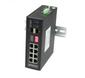 Коммутатор неуправляемый промышленный  10 портов RJ45/SFP 10 100 1000 Мб/с PoE 300Вт 00-00013879 OSNOVO