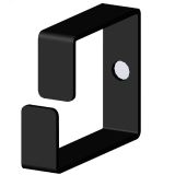 Кольцо одиночное 40х40 RAL9005 R5ITCP4040B DKC