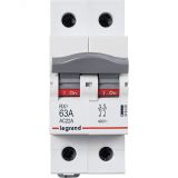 Выключатели-разъединители RX3 - 2П - 63 А - 2 модуля 419408 Legrand