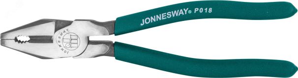 Пассатижи с увеличенными рычагами ПВХ рукоятками, 200 мм 047115 Jonnesway