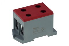 Клемма красная, 4 подключения 25-150мм 1000V 250/320А 00-00032756 INPIN