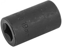 Головка торцевая спиральная для поврежденного крепежа 1/2''DR, 19 мм 053220 Thorvik