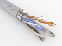 Кабель ParLan F/UTP категория 6 4х2х0.57 PVC 100458 Паритет