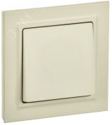 BRITE Выключатель одноклавишный 10А в сборе ВСР10-1-0-БрКр бежевый IEK BR-V10-0-10-K10-F IEK