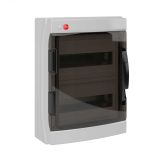 Щиток настенный с дверцей 24 мод.,IP65, серый, с клеммным блоком 63А RB24W6TGD DKC