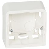 Mosaic Коробка накладная белая 2 модуля 40мм 080281 Legrand