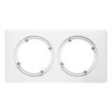 Рамка, двухпостовая, IP44, белый 069072 Legrand