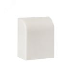 Заглушка (20х10) (4 шт) Plast Белый ecw-20-10x4 EKF