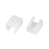 Держатель AURORA-1608-CLIP CLEAR (Arlight, Пластик) 039357 Arlight