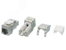 Вставка Keystone Jack RJ-45(8P8C)категория 6экран 432597 Hyperline