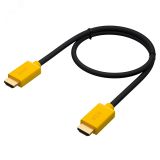 Кабель HDMI 1.4 19М на 19М, 1.8 м., черный-желтый 1000696320 Greenconnect