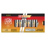Батарейка Трофи LR03-10 box ENERGY POWER Alkaline (10/800х8000) Б0002908 ЭРА