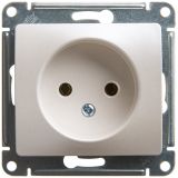 GLOSSA Розетка без заземления перламутр в рамку GSL000641 Systeme Electric