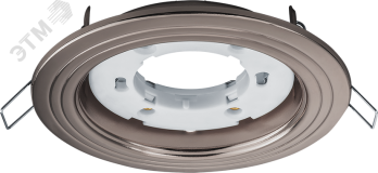 Светильник NGX-R6-005-GX53 2 Круга черный хром 25643 Navigator Group