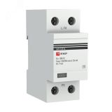 Устройство защиты от импульсных перенапряжений Тип 1 Iimp 25kA (10/350?s) 1P spd-t1-25-1p EKF