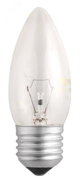 Лампа накаливания B35 240V 40W E27 clear 3320546 JazzWay
