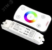 RGB контроллер для светодиодной ленты 12-24V IP20 135x30x20 мм c пультом, 3CH 108/216W(12V/24V) (LTECH) M3+M3-3A Вартон