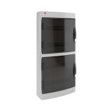 Щиток настенный с дверцей 72 мод.,IP65, серый, с клеммным блоком 63А RB72W6TGD DKC