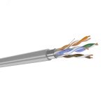 Патч-кабель. 5е, 4 пары F/UTP, LSZH нг(А)-HF, серый, катушка 305 DATAREX DR-143102 Datarex