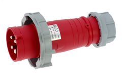 Вилка кабельная контейнерная 32A/400V/3P+E/IP67/3h, никелированные контакты 00-00032743 INPIN