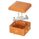 Коробка пластиковая FS с кабельными вводами и клеммниками IP55 100х100х50мм FSB11404 DKC