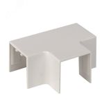 Угол T-образный (25х25) (4 шт) Plast Белый tchw-25-25x4 EKF