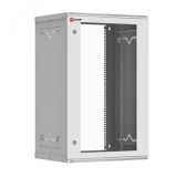 Шкаф телекоммуникационный настенный разборный 18U (600х350) дверь стекло Astra A Basic ITB18G350D EKF