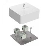 Коробка огнестойкая для кабель-канала 40-0450-FR2.5-6 Е15-Е120 75х75х30 40-0450-FR2.5-6 Промрукав