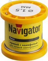 Припой 93 083 NEM-Pos02-61K-1.5-K100 (ПОС-61, катушка, 1.5 мм, 100 гр) 25561 Navigator Group