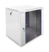 Шкаф телекоммуникационный настенный разборный 12U (600х520) дверь стекло ШРН-Э-12.500 ЦМО