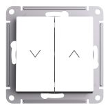 ATLASDESIGN 1-клавишный выключатель 2-полюсный, 10А, мех., лотос ATN001319 Systeme Electric