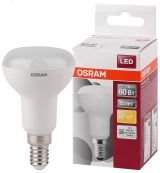Лампа светодиодная LED 7Вт Е14 STAR R50(замена 60Вт), теплый белый свет Osram 4058075282544 LEDVANCE