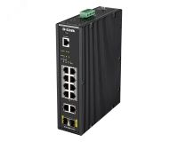 Коммутатор управляемый L2 10 портов 10/100/1000 Мб/с, 2хSFP 1000 Мб/с 135616 D-Link