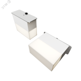 Светодиодный светильник RVE-LBX-LUMO40-PLAZA5010010-2-GR (Квадрат Грильято 2шт 40х90х80мм 14Вт встраиваемый 4000K Белый) RVE00003267 RVElektro