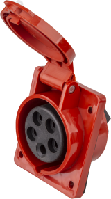 Розетка NCA-SR415-16-380 стационарная скрытая 16А 3P+N+PE IP44 23199 Navigator Group